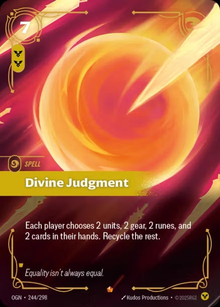 OGN-244/298 - Divine Judgment（繁中）