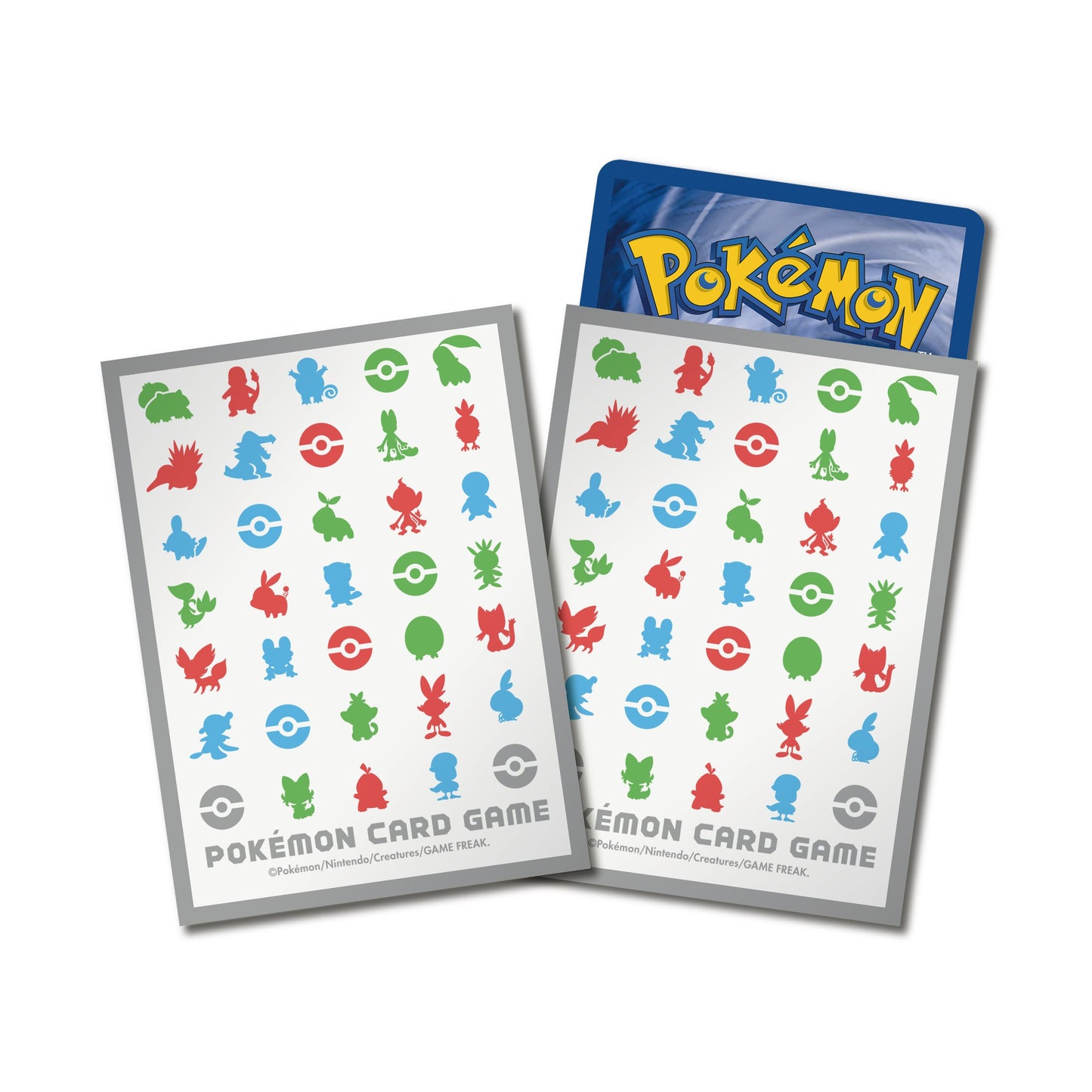 [Pre-Order] [M6a] -寶可夢造型卡套 初始三匹夥伴寶可夢花紋 Pokemon Card Sleeve - First Partner Pokemon Pattern