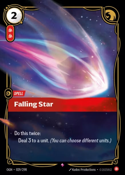 （繁中）OGN-029/298 - Falling Star 降世星辰