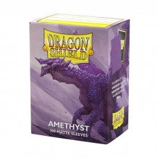 Dragon Shield - Amethyst Sleeves - Standard Size - Matte 100 - AT-11060