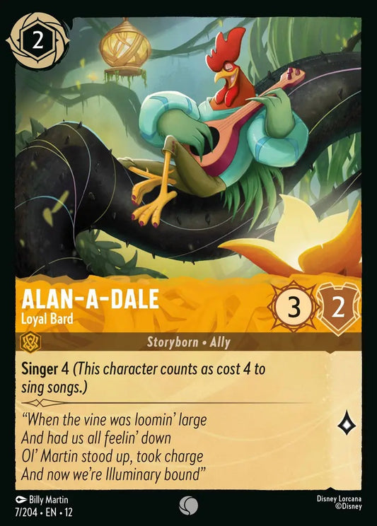 007/204-EN-12: Alan‐A‐Dale - Loyal Bard