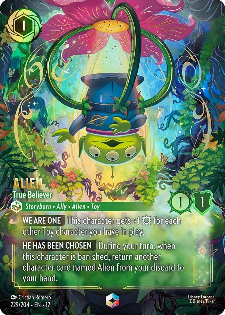 229/204-EN-12: Alien - True Believer (Alt Art) (異畫)