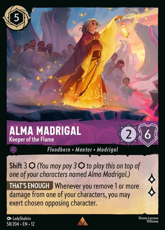 058/204-EN-12: Alma Madrigal - Keeper of the Flame