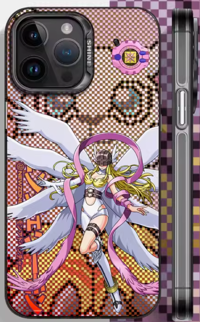 [Misc] Digimon 01 iPhone Phone Case 8-bit style