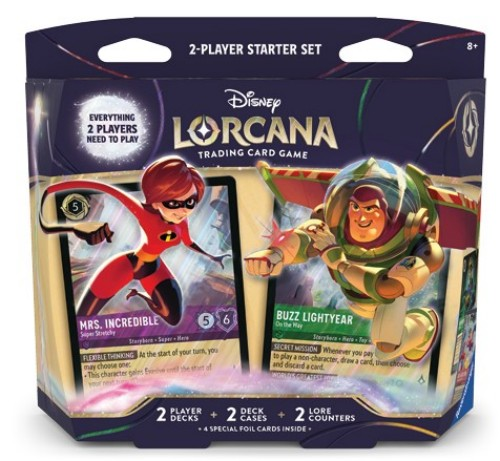 [Pre-order] 2-PLAYER STARTER SET Set 12 Wilds Unknown | Disney Lorcana by Ravensburger ENGLISH