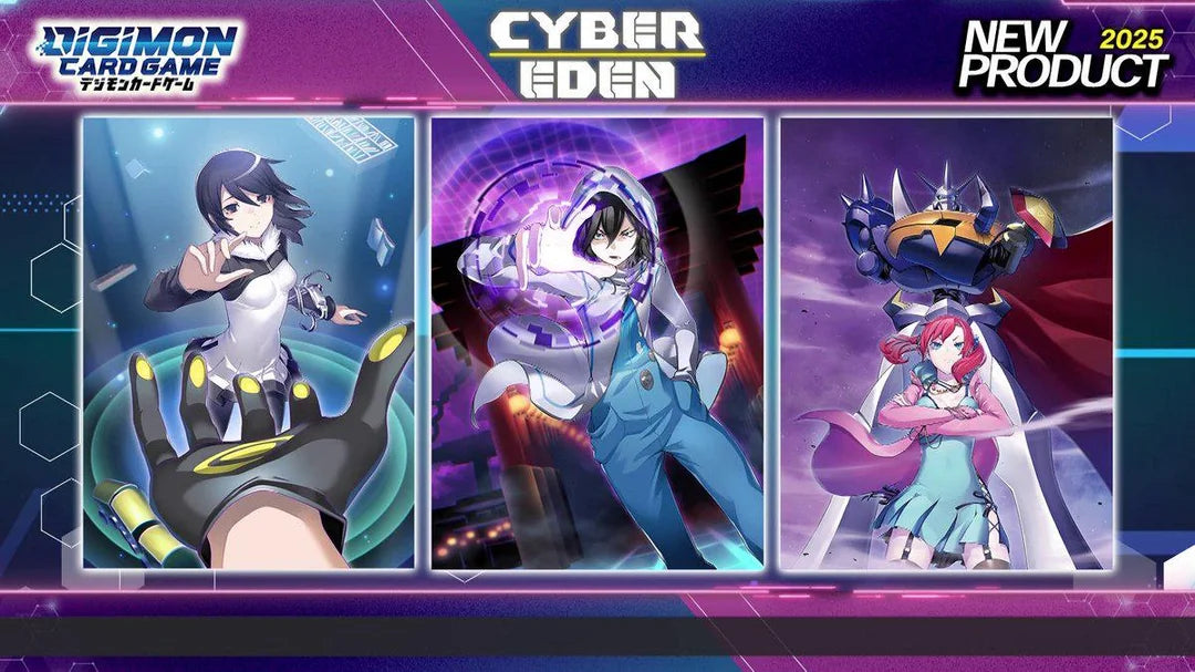 [BT-22] Digimon Card Game Booster Pack CYBER EDEN 數碼暴龍咭牌遊戲 第二十二彈 網路伊甸園 SEALED BOOSTER BOX / CASE / PACK