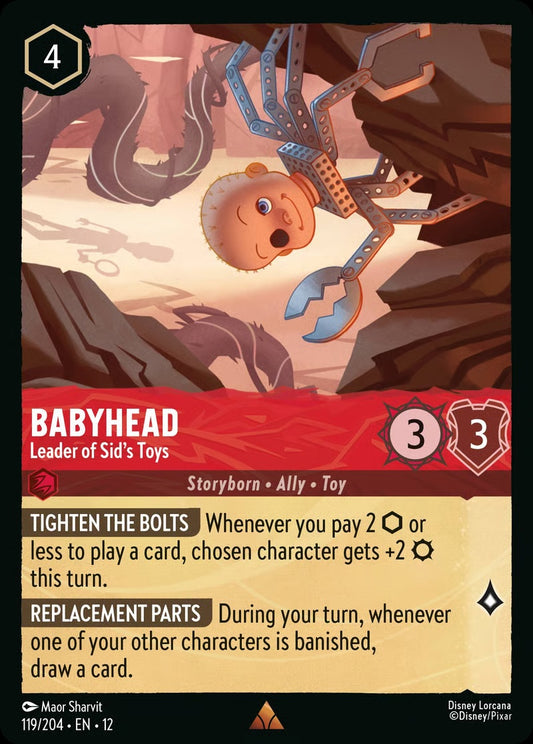 119/204-EN-12: Babyhead - Leader of Sid's Toys