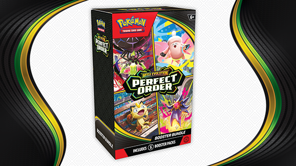 [ME03] English Pokemon 美版 Mega Evolution - Perfect Order 6-Booster Bundle