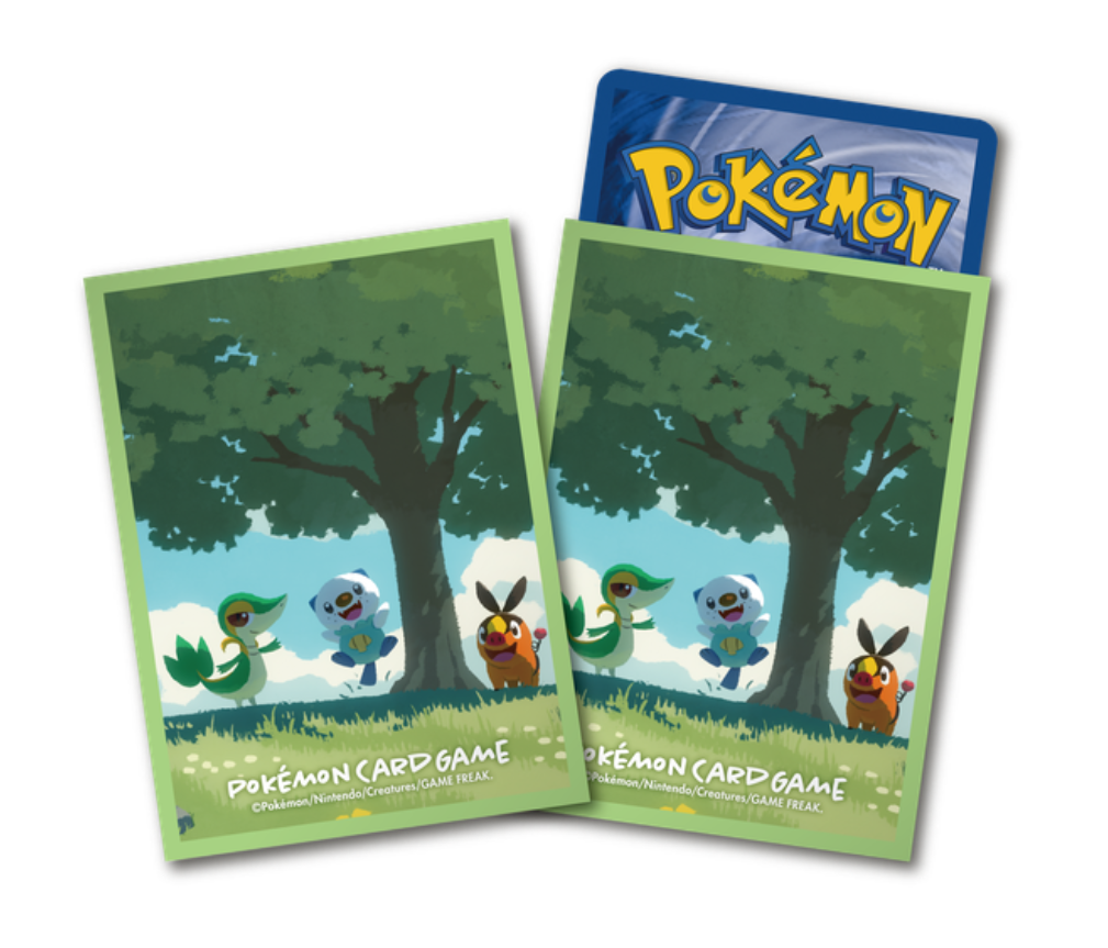 [In Stock] 寶可夢造型卡套 藤藤蛇&暖暖豬&水水獺 Pokemon Card Sleeves Snivy & Tepig & Oshawott