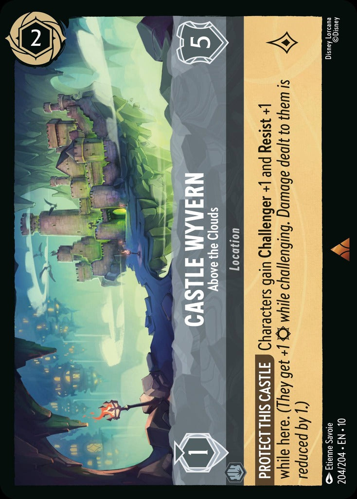 204/204·EN·10: Castle Wyvern - Above the Clouds