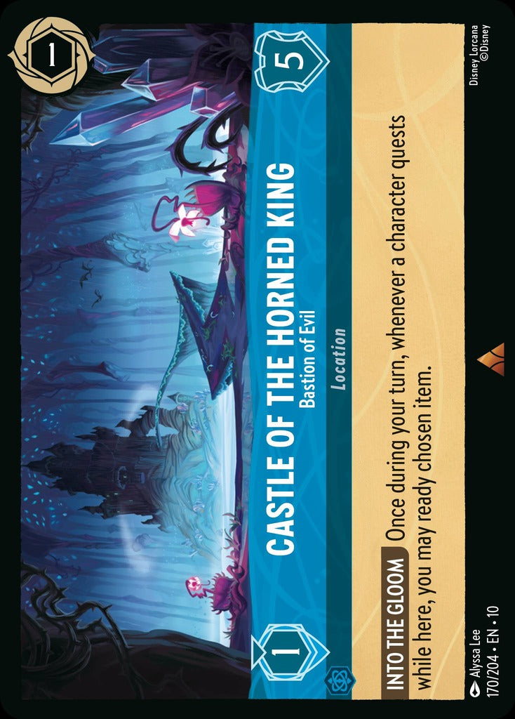 170/204·EN·10: Castle of the Horned King - Bastion of Evil