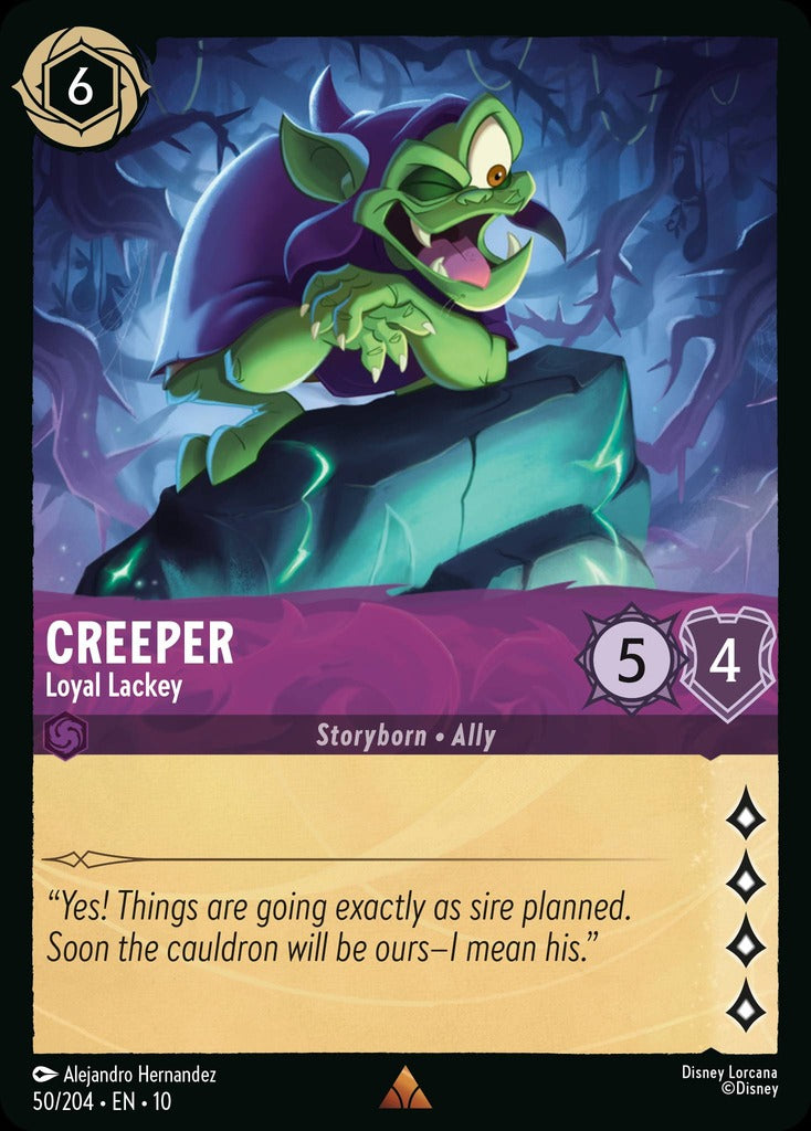 050/204·EN·10: Creeper - Loyal Lackey