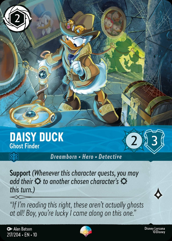 217/204·EN·10: Daisy Duck - Ghost Finder