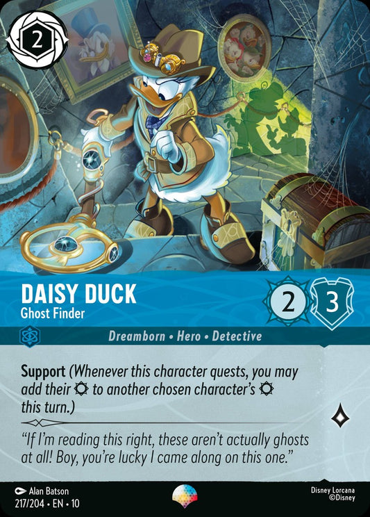217/204·EN·10: Daisy Duck - Ghost Finder