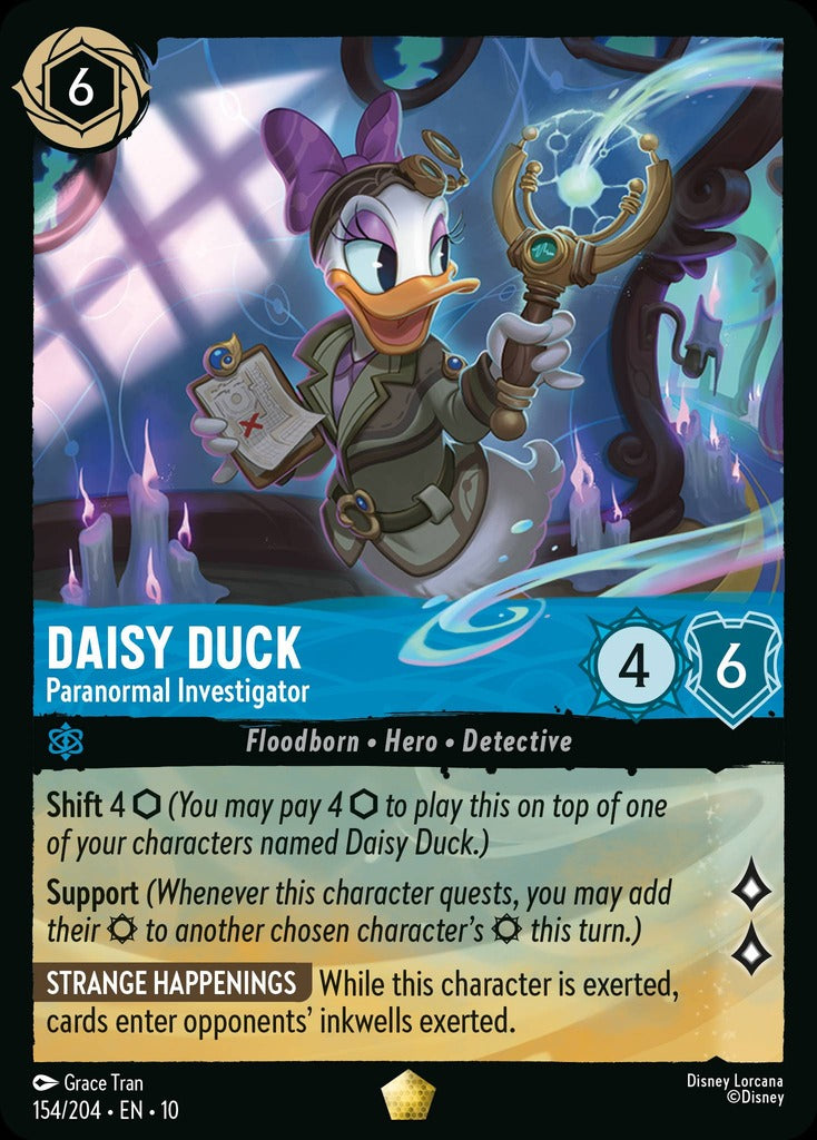 154/204·EN·10: Daisy Duck - Paranormal Investigator