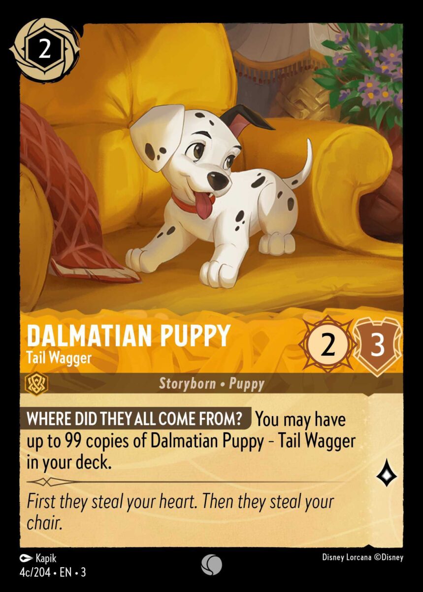 004c/204-EN-3: Dalmatian Puppy - Tail Wagger