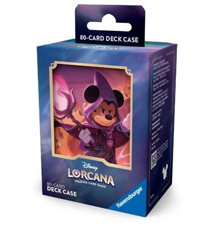 Deck Box Set 8 Reign of Jafar Sleeves (Mickey Mouse - Wayward Sorcerer) | Disney Lorcana by Ravensburger ENGLISH Deck Box