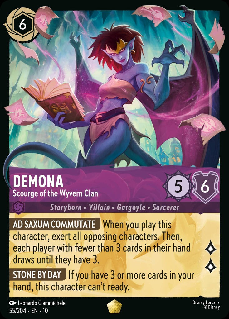 055/204·EN·10: Demona - Scourge of the Wyvern Clan