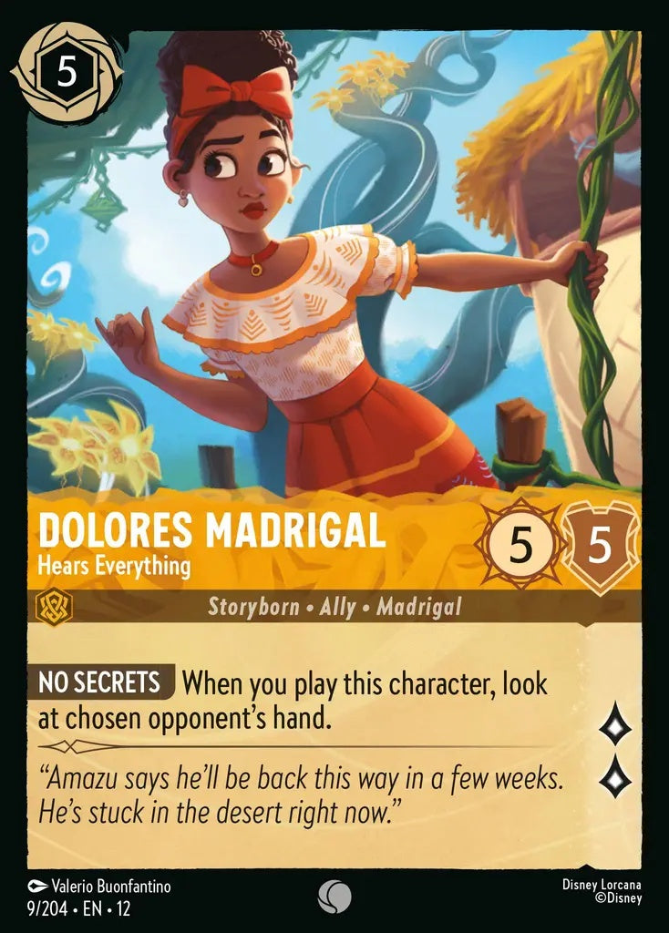 009/204-EN-12: Dolores Madrigal - Hears Everything