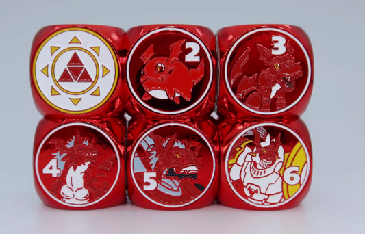 [Dice] Digimon Tamers Dukemon Gallantmon Growlmon Guilmon