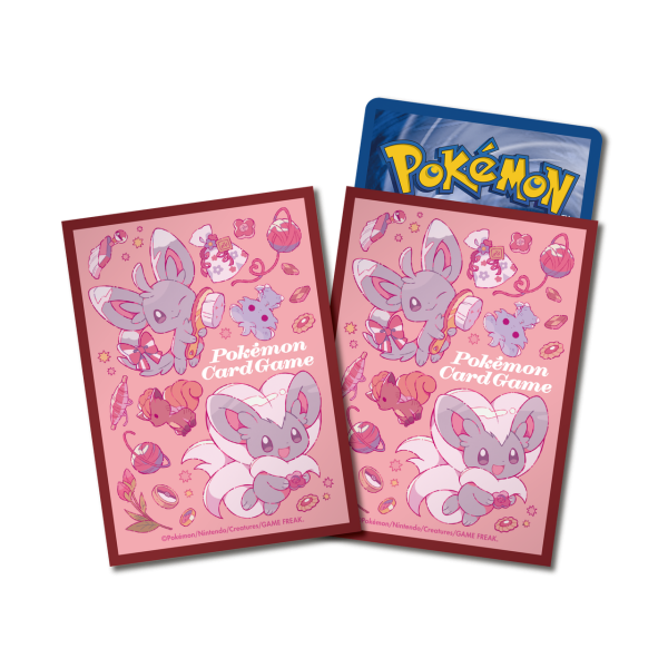 [Pre-order][M4] 寶可夢造型卡套 泡沫栗鼠 & 奇諾栗鼠 Pokemon Card Sleeves - Minccino & Cinccino