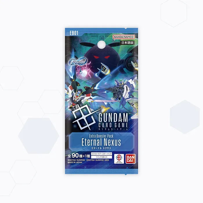 [EB-01] GUNDAM CARD GAME Extra Booster SD GUNDAM G Generation Eternal Nexus [EB01] 高達卡牌遊戲 額外補充包 SD高達G世代永恆