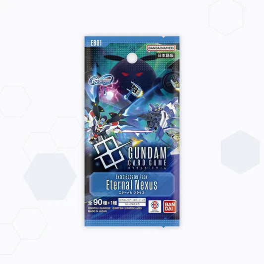 [EB-01] GUNDAM CARD GAME Extra Booster SD GUNDAM G Generation Eternal Nexus [EB01] 高達卡牌遊戲 額外補充包 SD高達G世代永恆