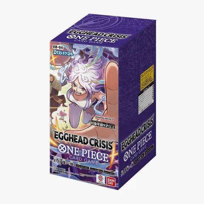 【EB-04】 - ONE PIECE CARD GAME Extra Booster EGGHEAD CRISIS【EB-04】  [EB-04] 海賊王咭牌遊戲 額外補充包 第四彈 蛋頭危機
