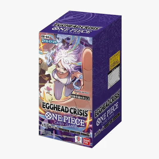 【EB-04】 - ONE PIECE CARD GAME Extra Booster EGGHEAD CRISIS【EB-04】  [EB-04] 海賊王咭牌遊戲 額外補充包 第四彈 蛋頭危機