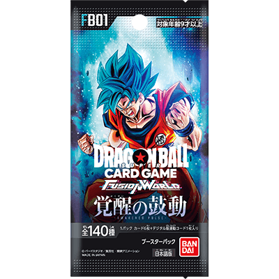 [FB-01] Dragon Ball Super Card Game Fusion World 日版龍珠 覺醒的心跳 - Awakened Pulse 01  SEALED BOOSTER BOX CASE 完箱