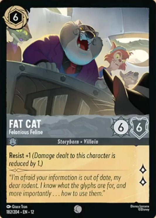 182/204-EN-12: Fat Cat - Felonious Feline