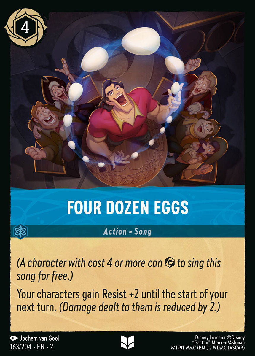 164/204-EN-9: Four Dozen Eggs