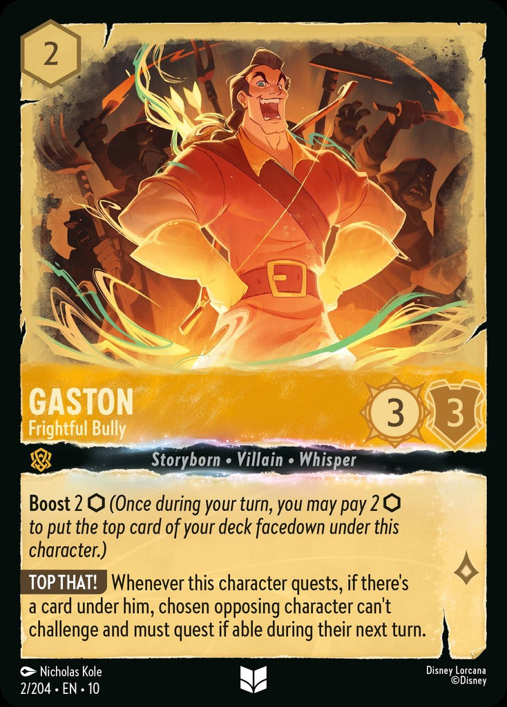 002/204·EN·10: Gaston - Frightful Bully