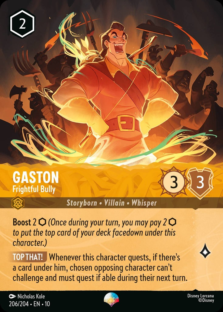 206/204·EN·10: Gaston - Frightful Bully