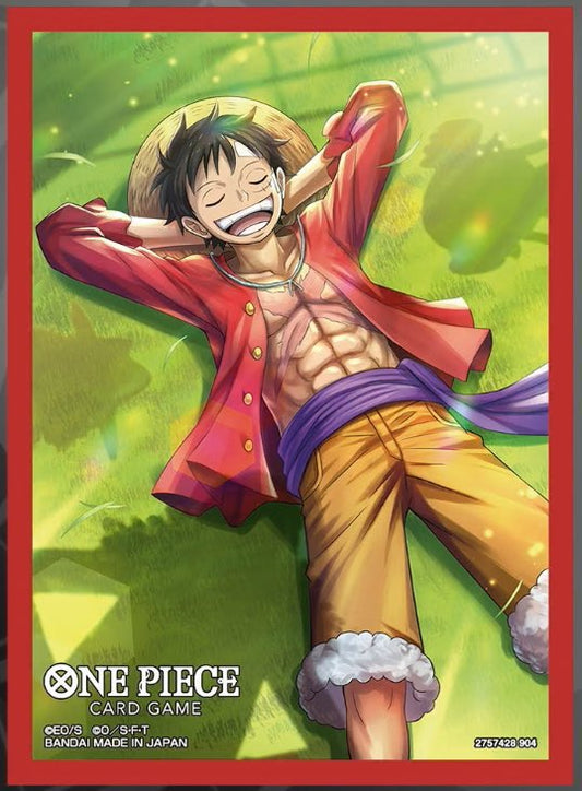 [Sleeves] ONE PIECE CARD GAME Card Sleeve - Luffy Red ST-21 Version