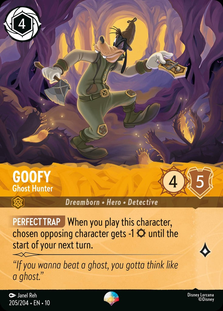 205/204·EN·10: Goofy - Ghost Hunter