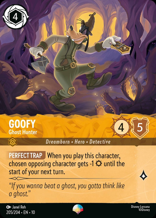 205/204·EN·10: Goofy - Ghost Hunter