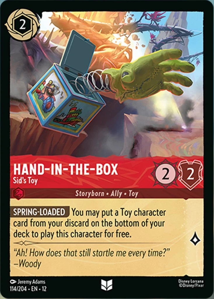 114/204-EN-12: Hand‐in‐the‐Box - Sid's Toy