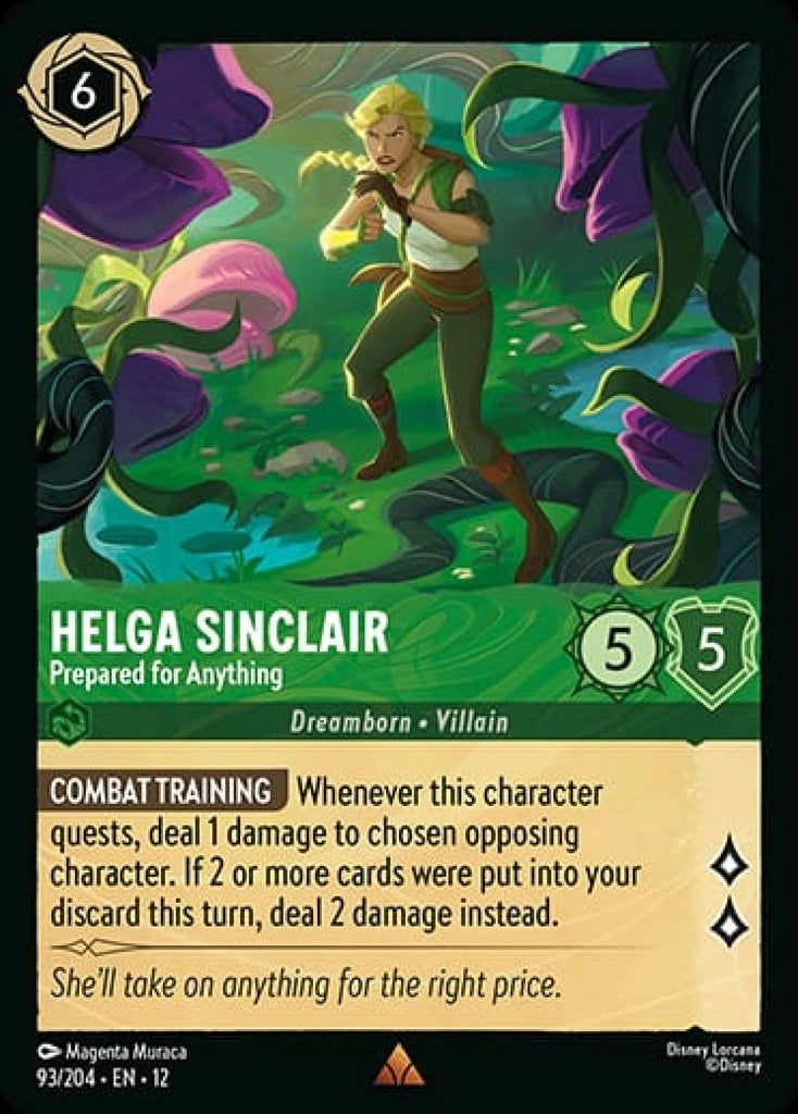 093/204-EN-12: Helga Sinclair - Prepared for Anything