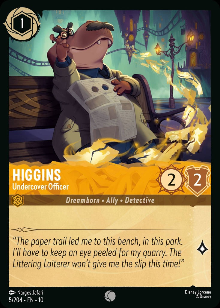 005/204·EN·10: Higgins - Undercover Officer