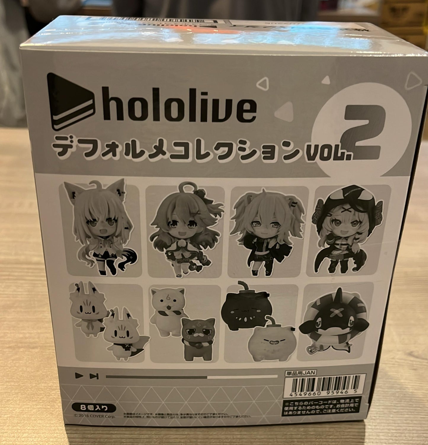 [Figures] Hololive DEFORMER Vol. 2 Bandai 食玩 - Hololive Q版玩偶收藏 Vol.2 (原盒8件)