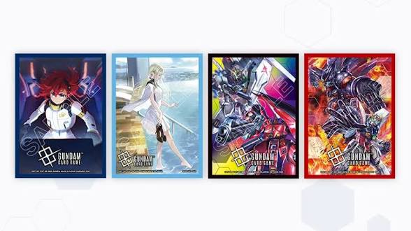 [Sleeves] Gundam Card Game  Official Card Sleeve 02 (4TYPES) 高達卡牌遊戲 官方卡套 第二彈(4種)
