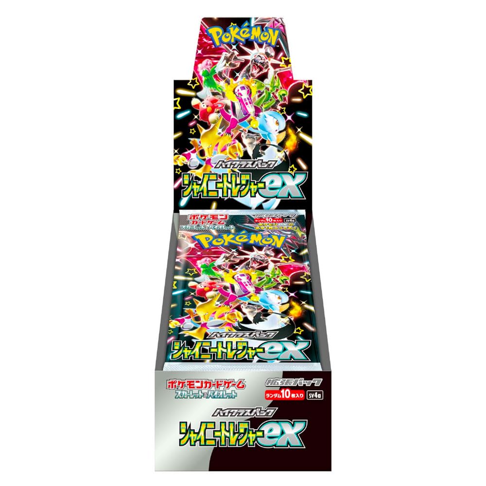 [SV4a] Pokemon Shiny Treasure ex(JP) SEALED BOOSTER BOX / CASE  [SV4a]  寵物小精靈 高級擴充包「閃色寶藏ex」(JP) 卡盒 / 完箱