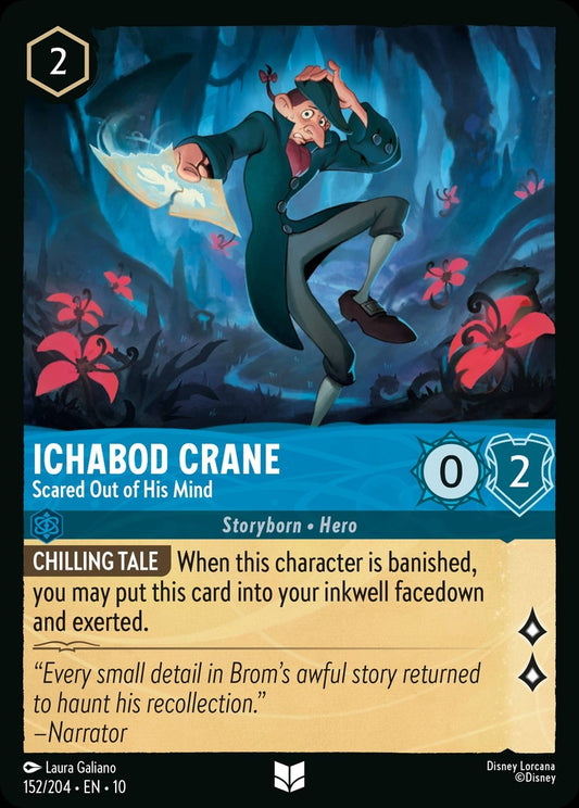 152/204·EN·10: Ichabod Crane - Scared Out of His Mind