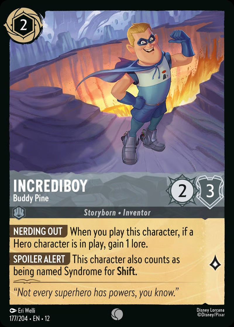 177/204-EN-12: Incrediboy - Buddy Pine