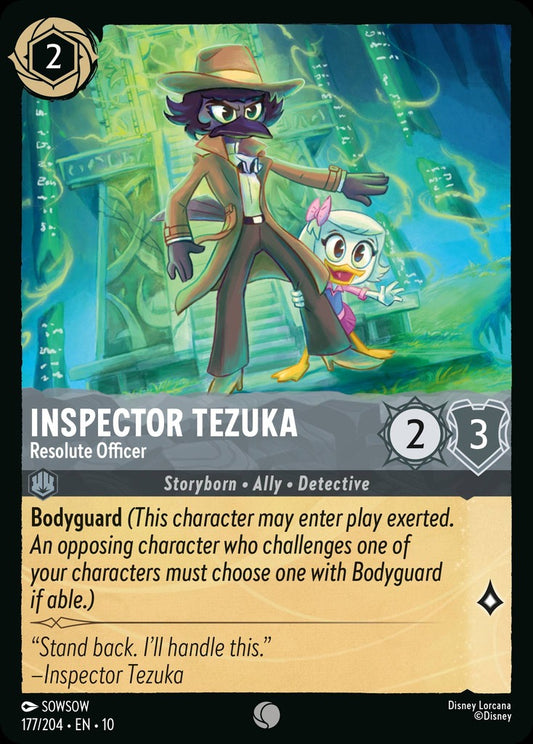 177/204·EN·10: Inspector Tezuka - Resolute Officer