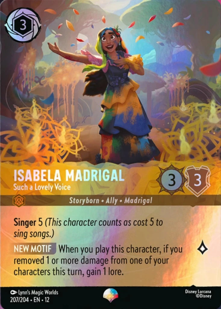 207/204-EN-12: Isabela Madrigal - Such a Lovely Voice (Alt Art) (異畫)