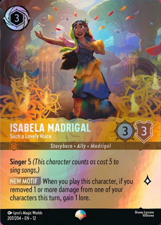 207/204-EN-12: Isabela Madrigal - Such a Lovely Voice (Alt Art) (異畫)