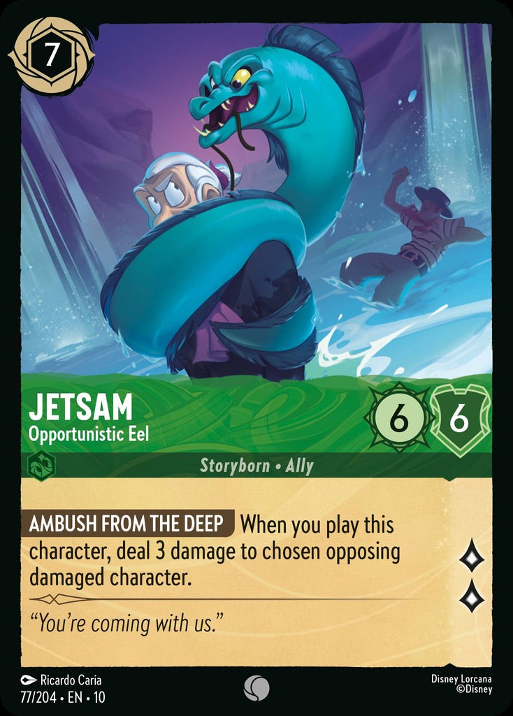 077/204·EN·10: Jetsam - Opportunistic Eel