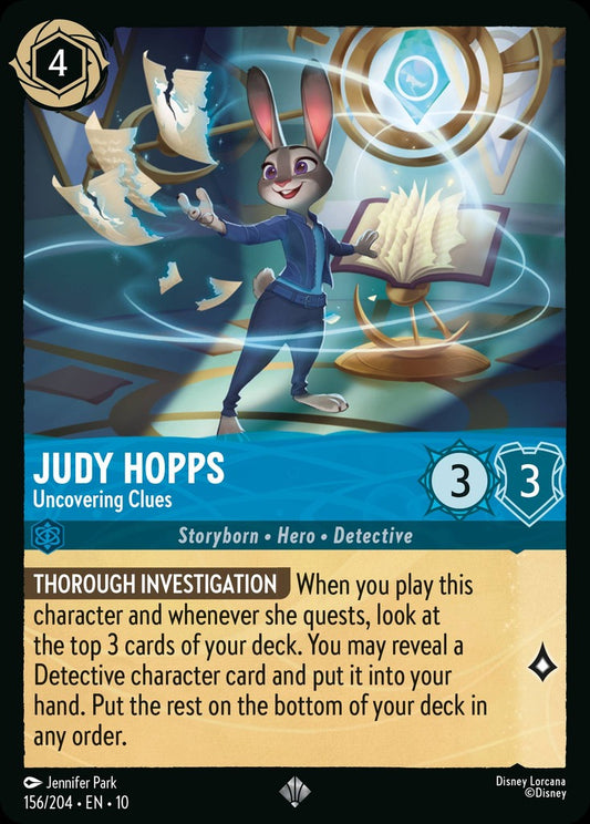156/204·EN·10: Judy Hopps - Uncovering Clues